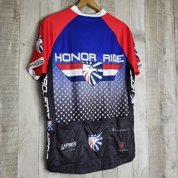 Pactimo Cycling Shirt Jersey. Honor Ride. Women's XXL - Picture 5 of 12